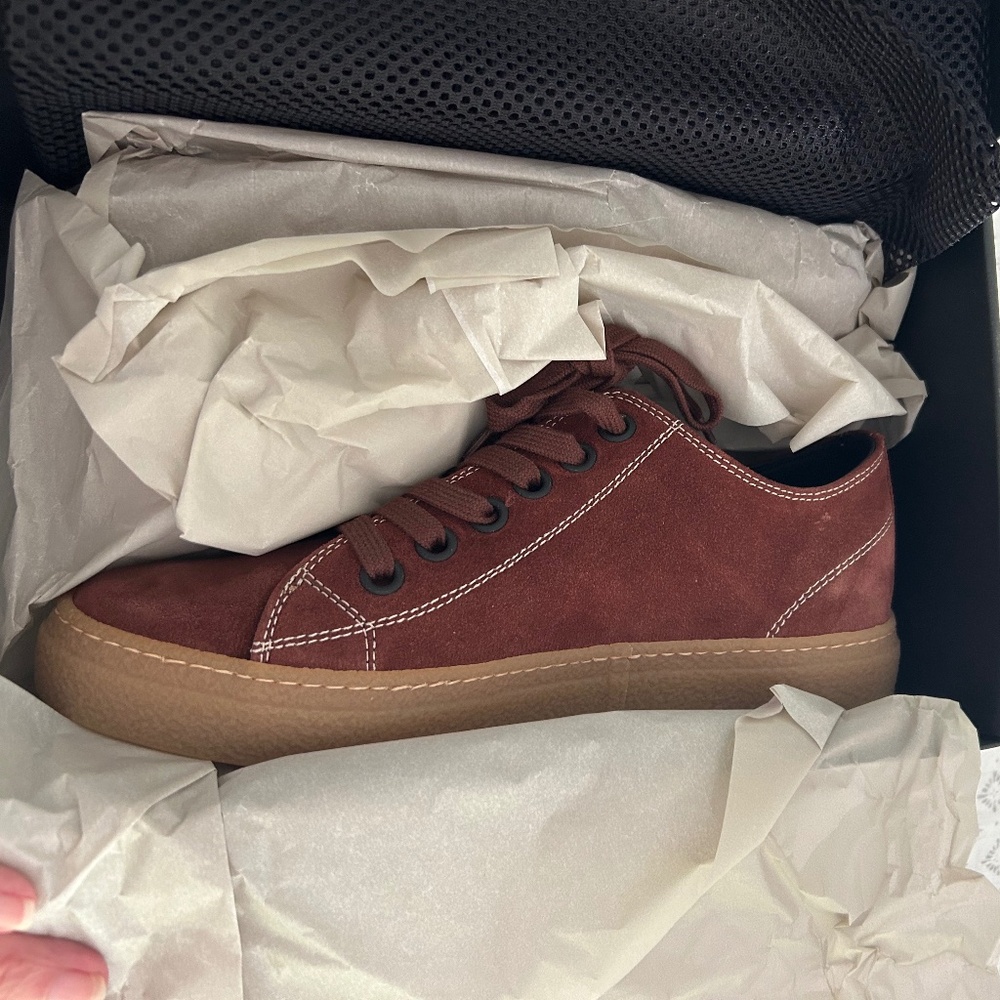 James Perse suede sneakers